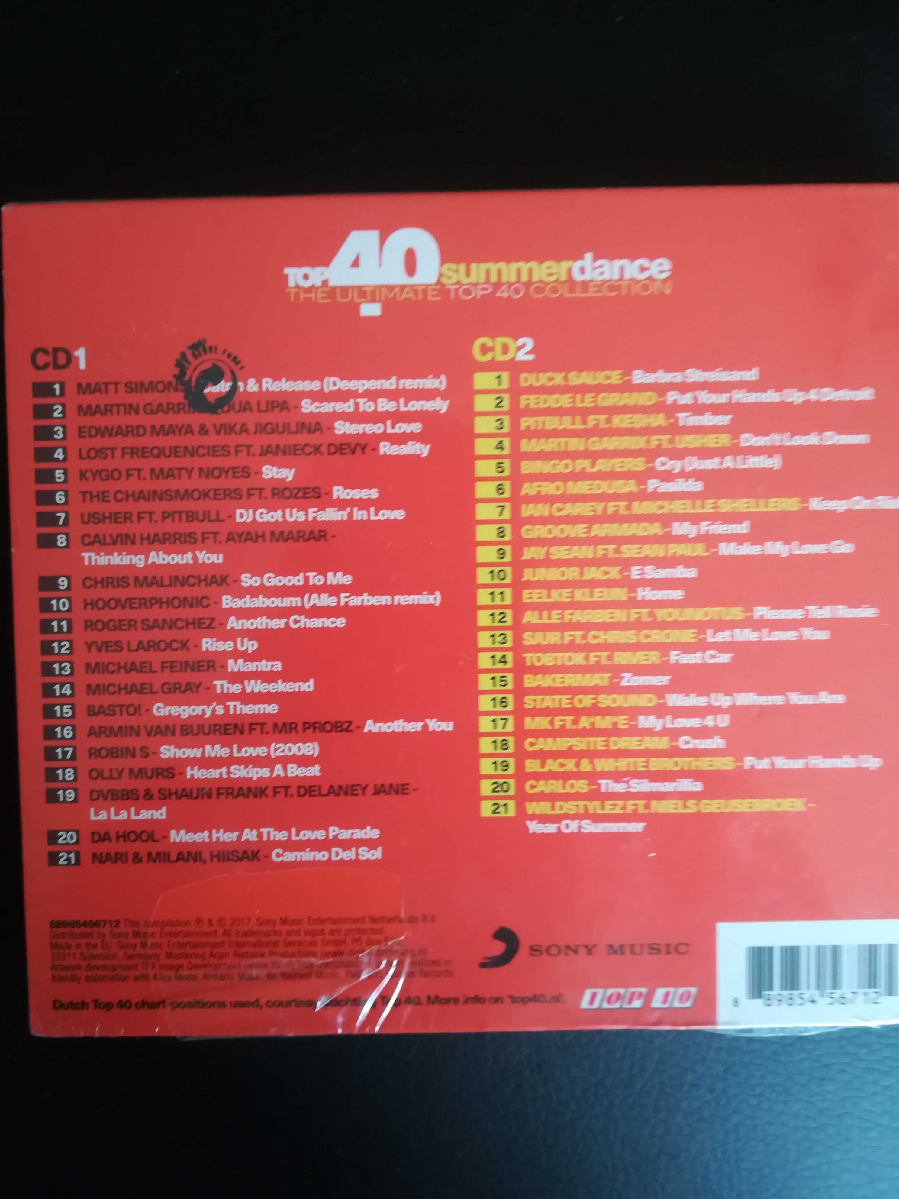 Top 40 Summer Dance Ultimate Collection 2 CD płyta nowa w folii