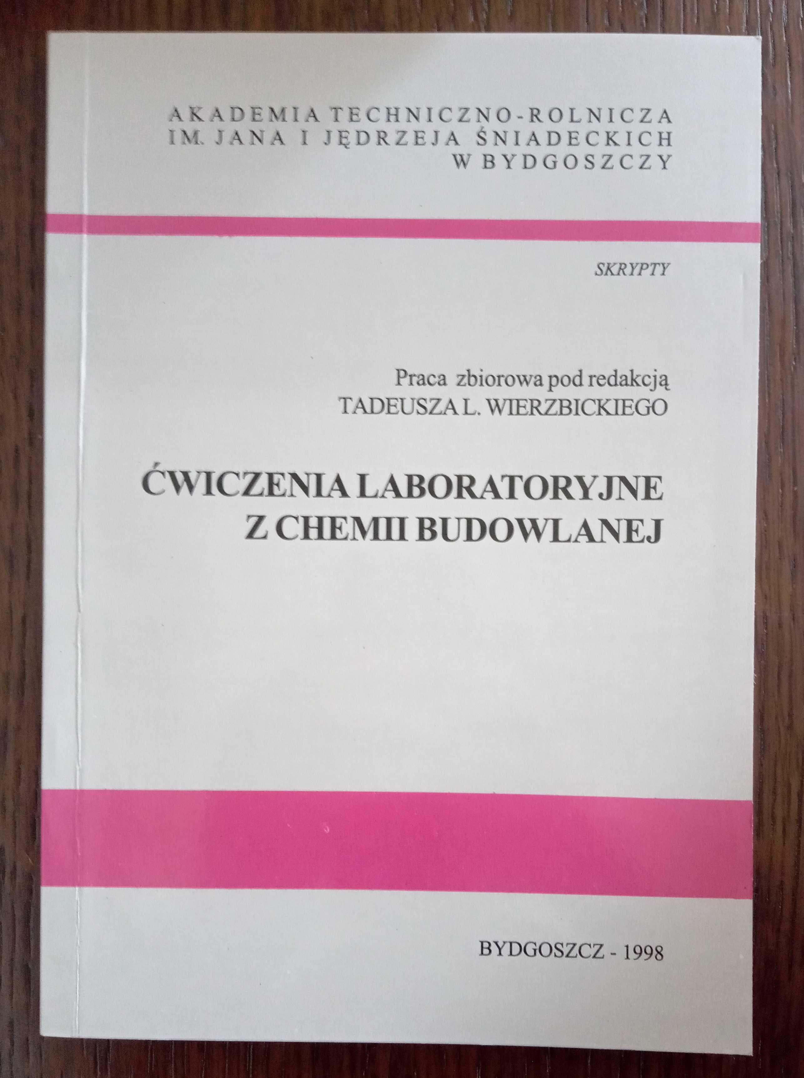 Ćwiczenia laboratoryjne z chemii budowlanej