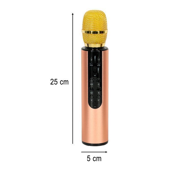 Mikrofon Bezprzewodowy do Karaoke dla Dzieci Zestaw Bluetooth Głośnik