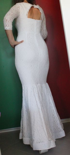 Nowa koronkowa biała suknia ślubna Rainbow 38 sukienka na ślub wesele