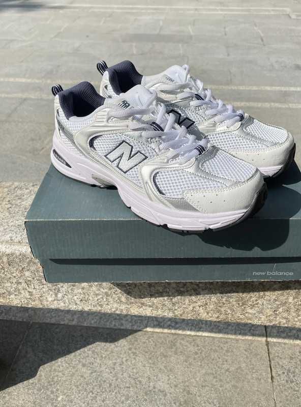 New Balance_530_white Moda_Buty_Mokasyny Mokasyny R.38
