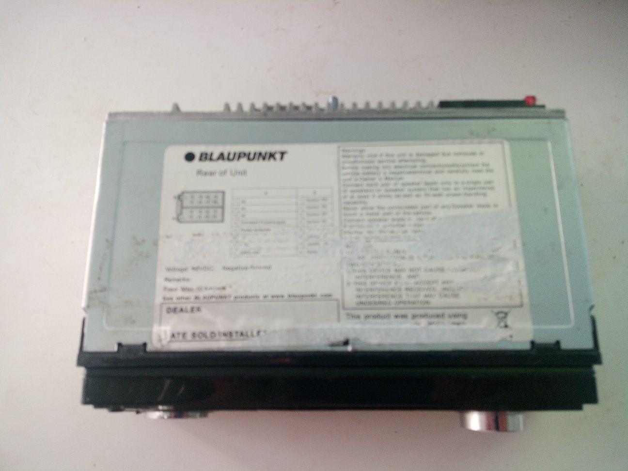 MP3-автомагнитола Blaupunkt TOKYO 110 с шахтой для установки в авто