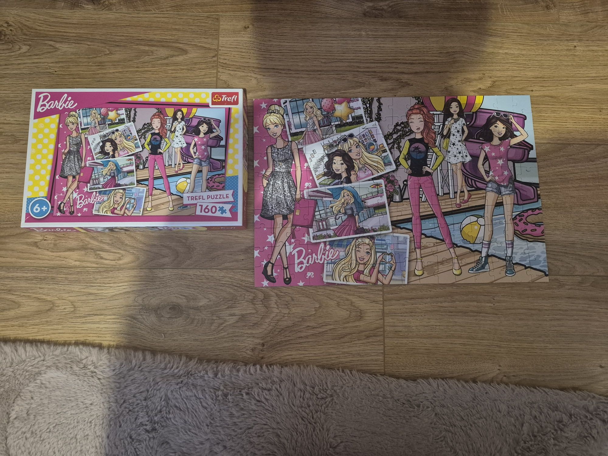 Puzzle barbie 160 elementów