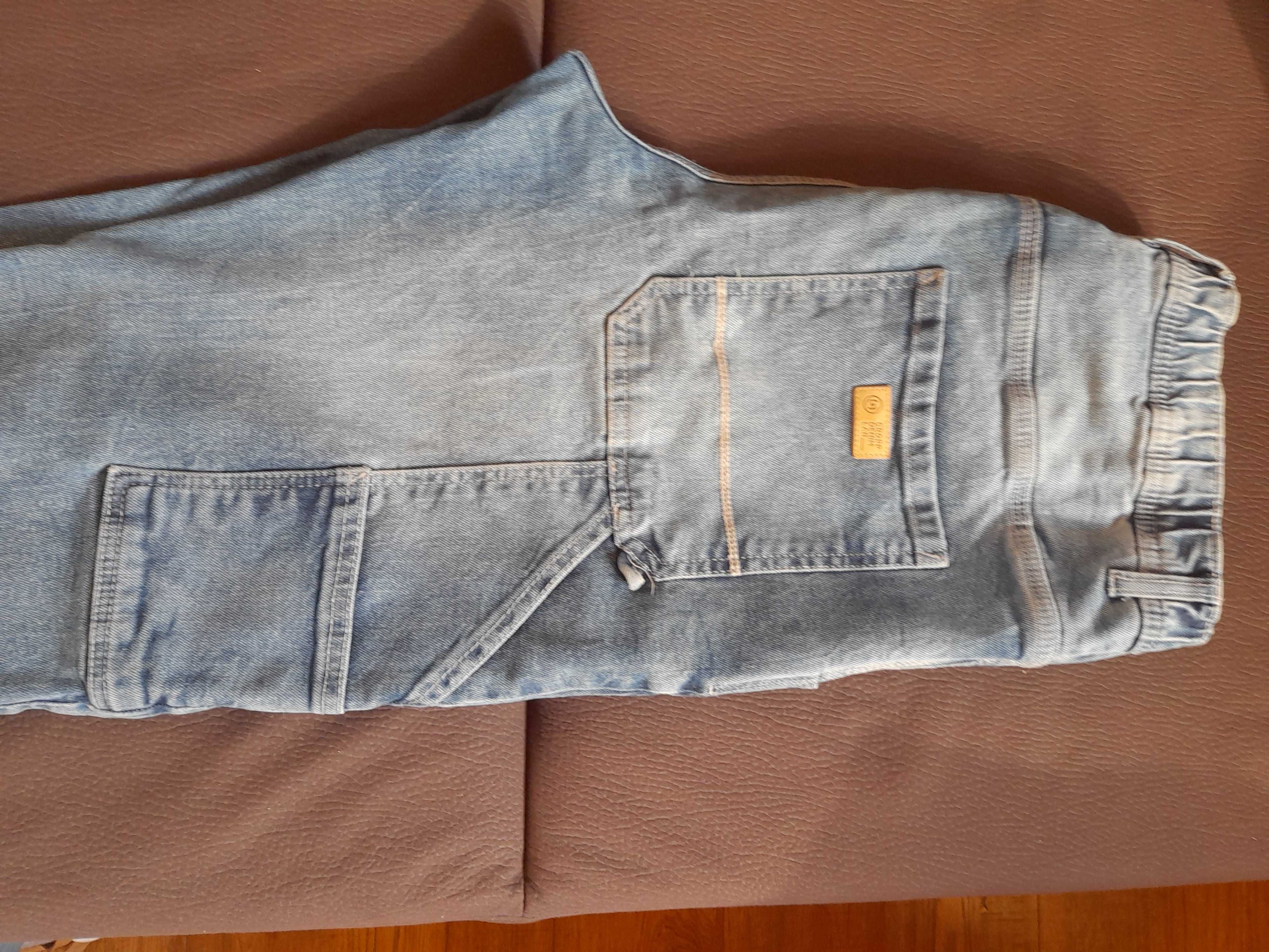 CROPP spodnie męskie jeansy niebieskie W36/L34
