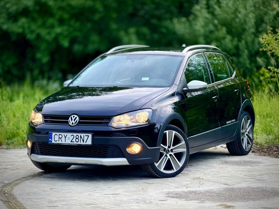 2010 Volkswagen Polo Cross Czarny 1.2 Turbo benzyna 17-calowa felga