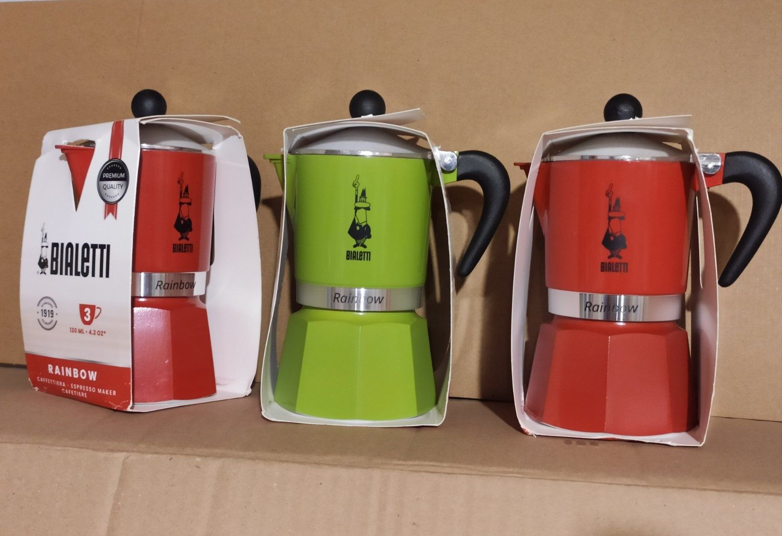 Гейзерна кавоварка Bialetti Fiammetta 3 чашки Італія.