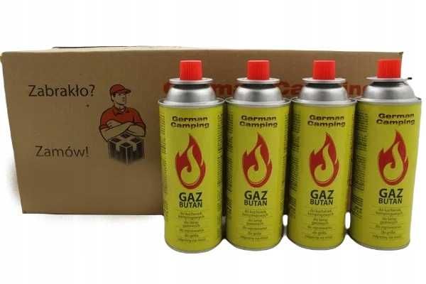 GAZ KARTUSZ gazowy nabój 28 sztuk gazy kartusze German Camping