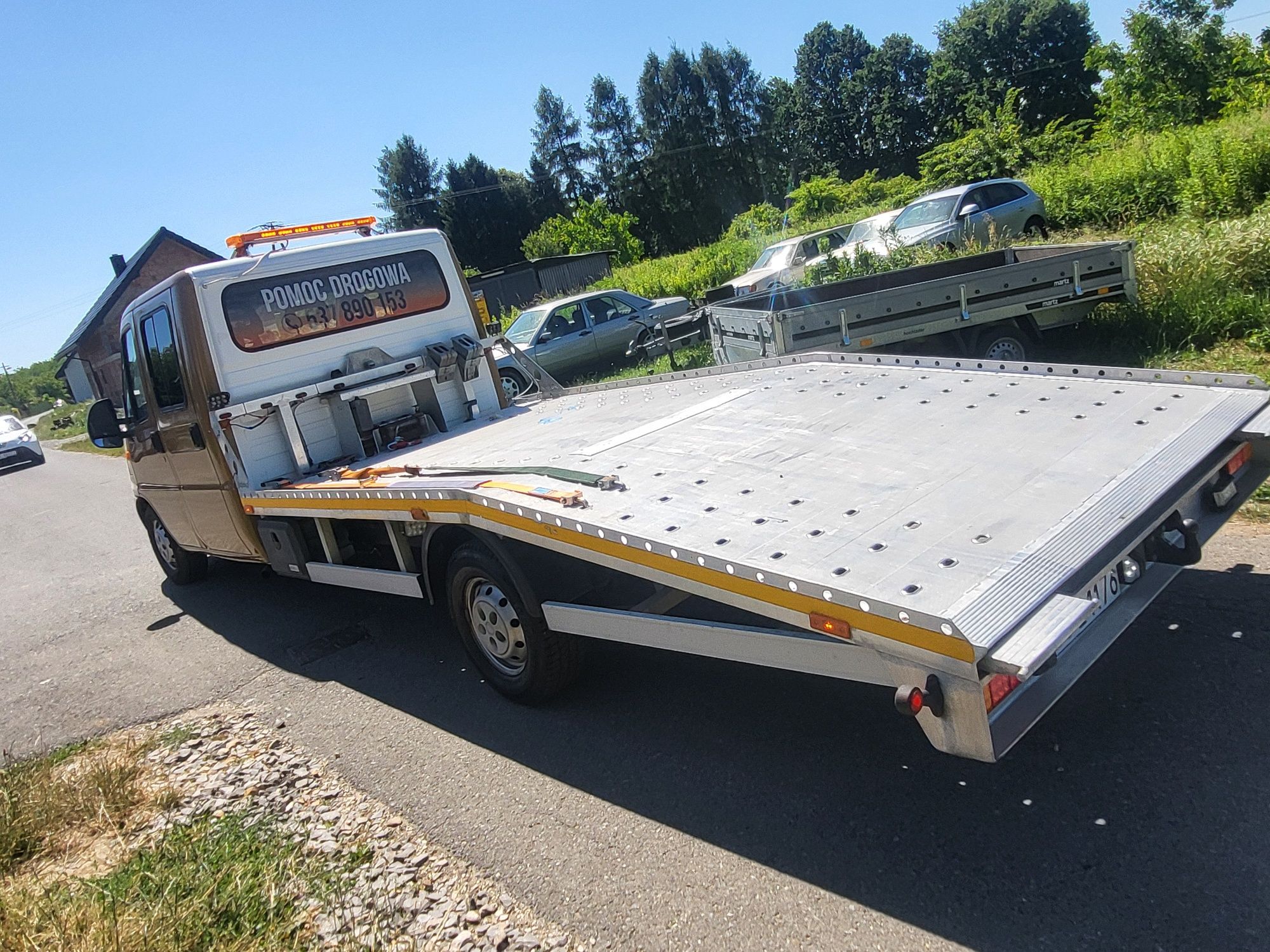 Autolaweta laweta Fiat ducato dubel 2.8 jtd 2006r 260 000km zamiana