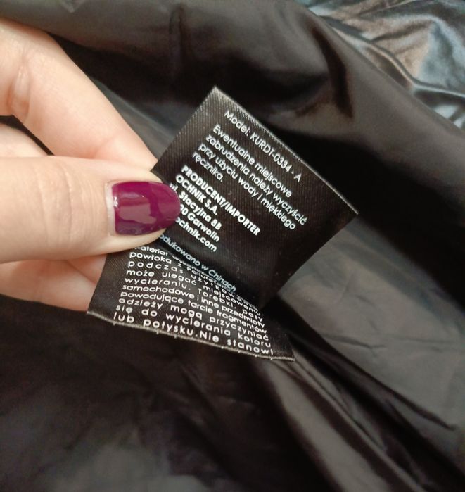 Kurtka damska Ochnik rozmiar XS