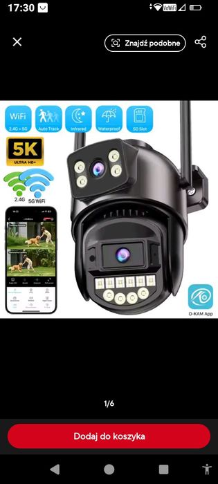 Kamera wi fi zewnetrzna 5k