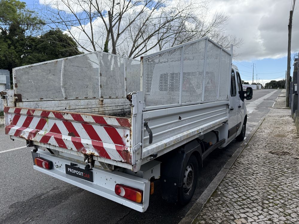 RENAULT MASTER 2.3 125cv 7LUG BASCULANTE ###OPORTUNIDADE###
