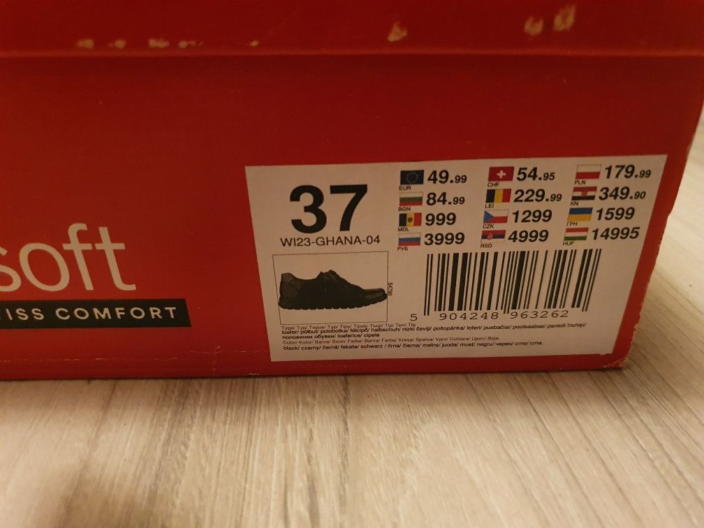 Gosoft WI-23 ghana 04 rozmiar 37 półbuty adidasy sneakersy skórzane