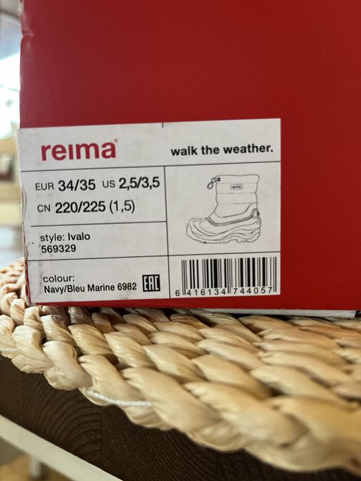 Śniegowce REIMA rozmiar 34/35