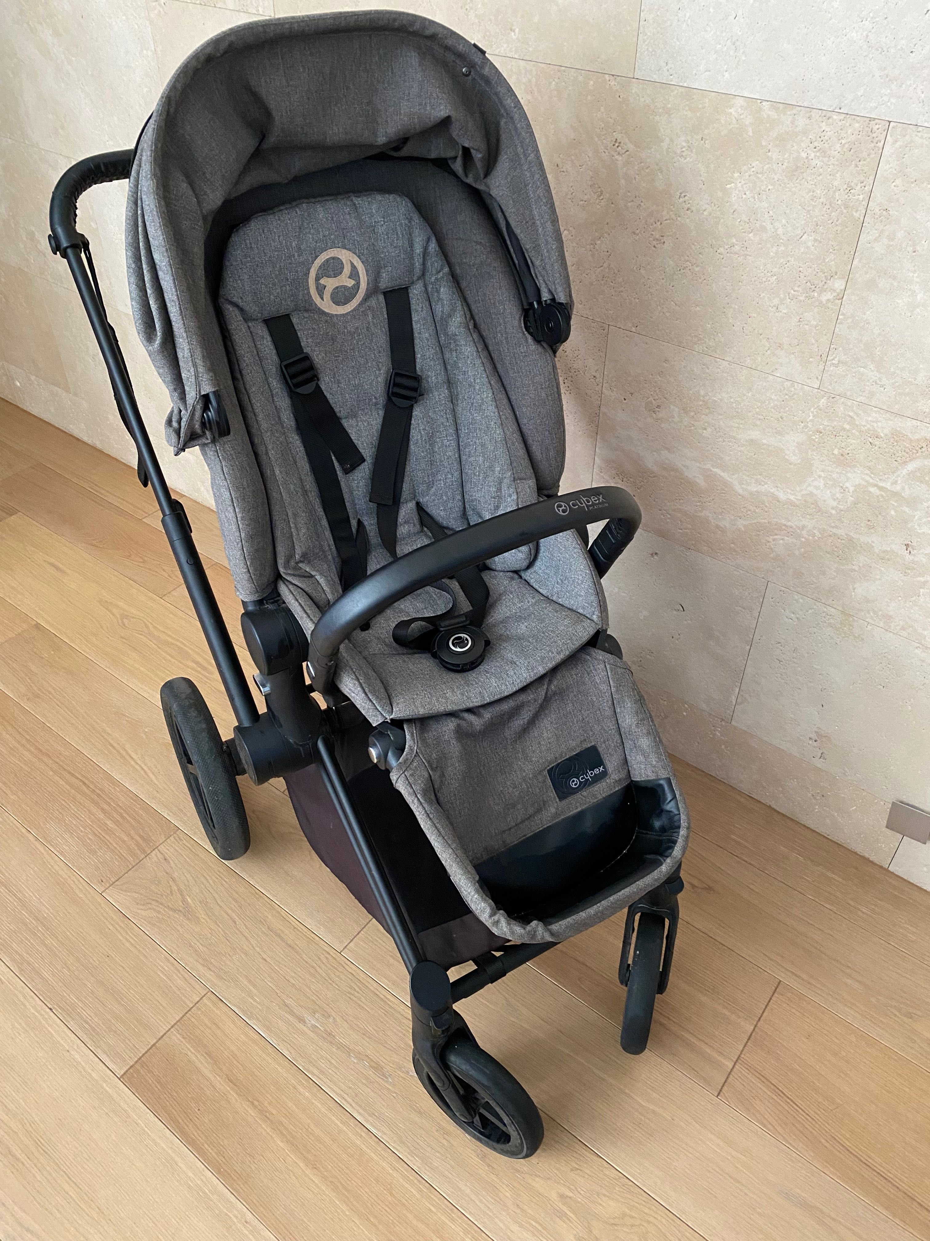 Коляска Cybex Priam Platinum 3 in 1 з додатковими аксесуарами б/у