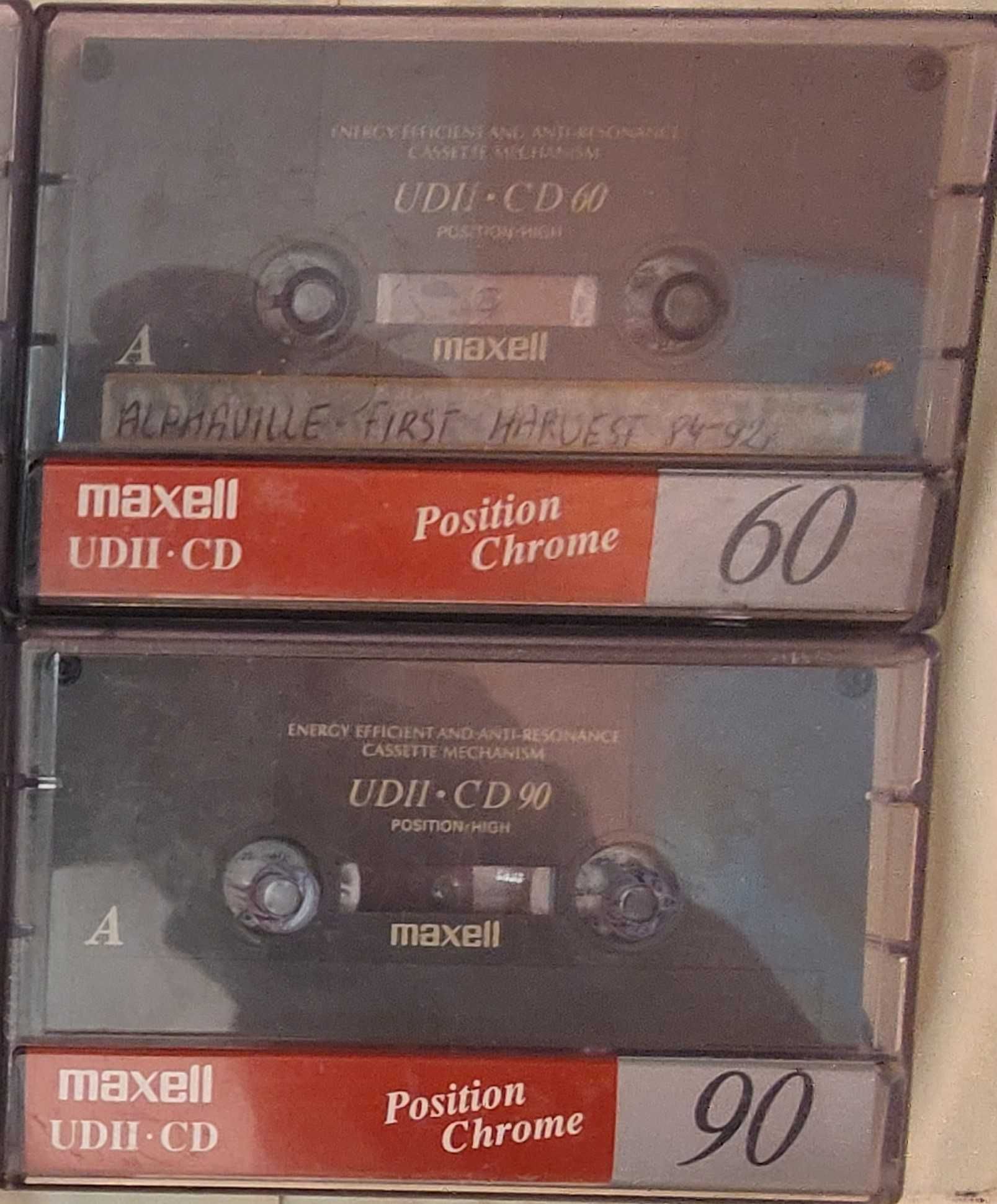 Maxell UDII-CD 60 i 90 Zestaw 2 kaset UŻYWANE