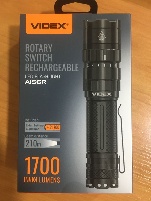 Фонарик videx a156r