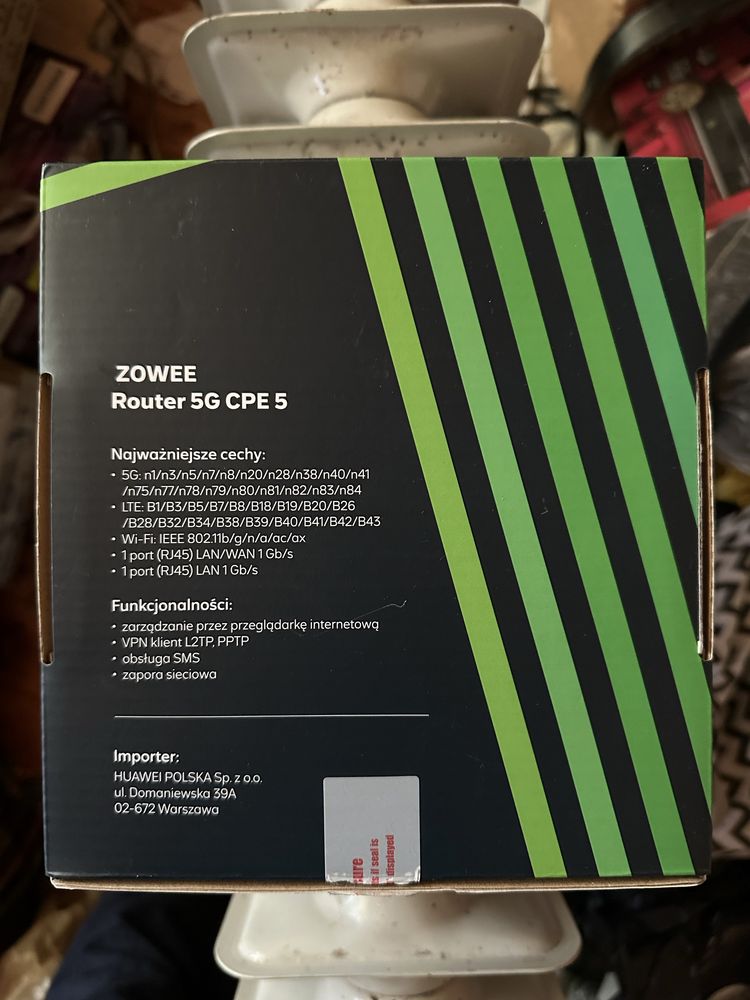 Nowy router ZOWEE Router 5G CPE 5