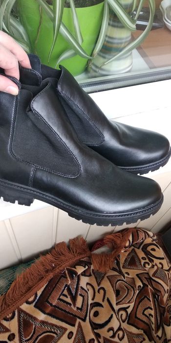 Ботинки (Челсі) р.40 чорні.