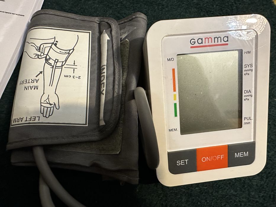 Тонометр Gamma Plus з адаптером на плече автоматичний