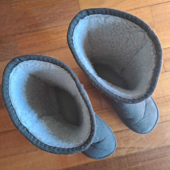Botas cinza tipo UGG 37-38