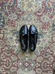 puma vegan leather ballet flats czarne y2k vintage