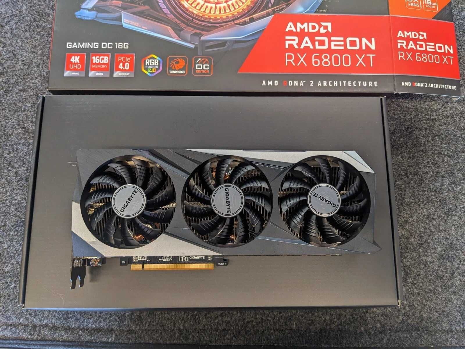 Відеокарта RX 6800XT 12GB ТОПОВА !