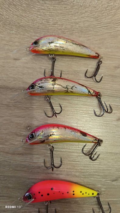 Woblery trociowe Salmon 65 cm rękodzieło