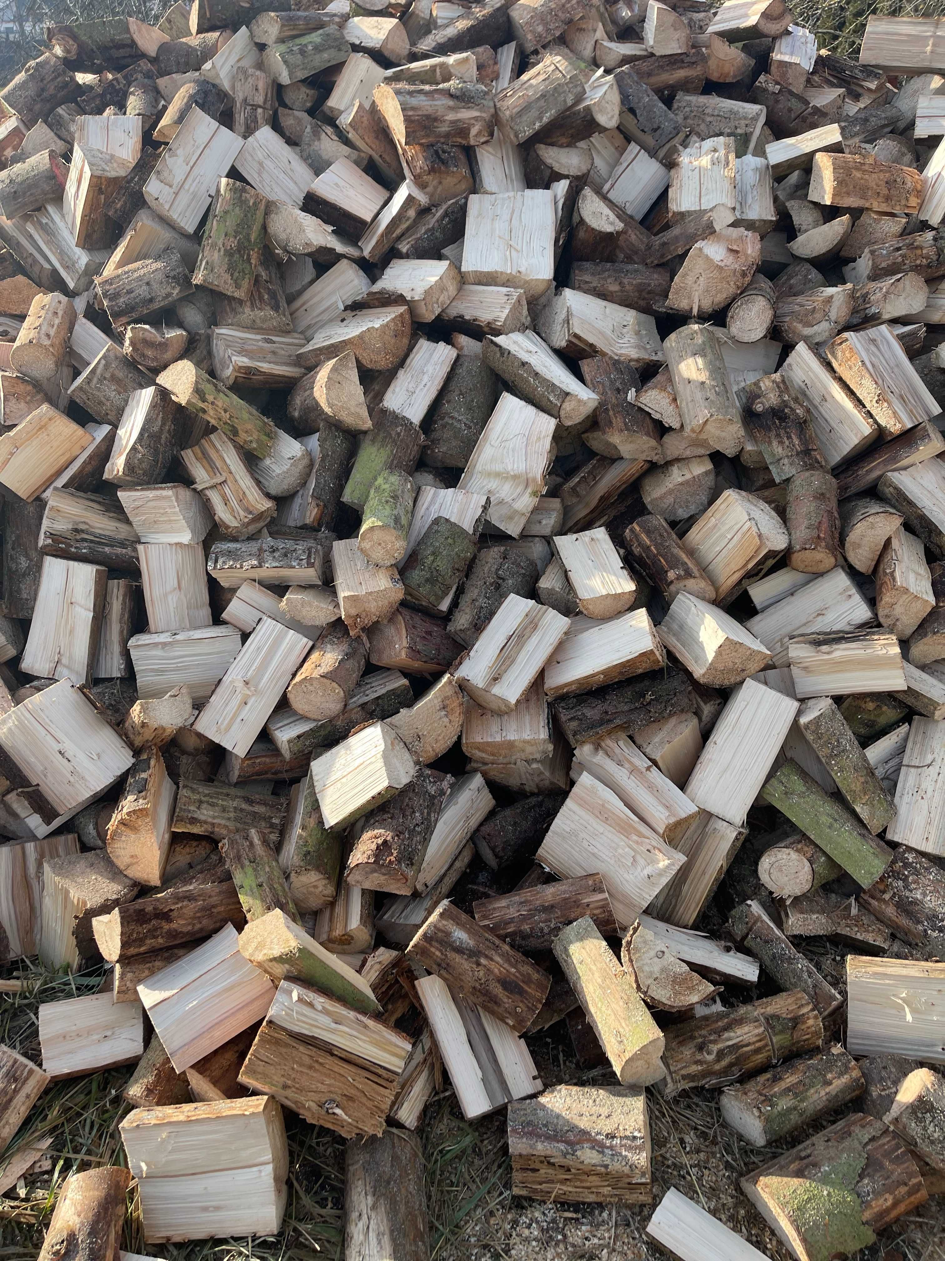 Drewno Opałowe, Kominkowe, sezonowane, suche, cięte i porąbane