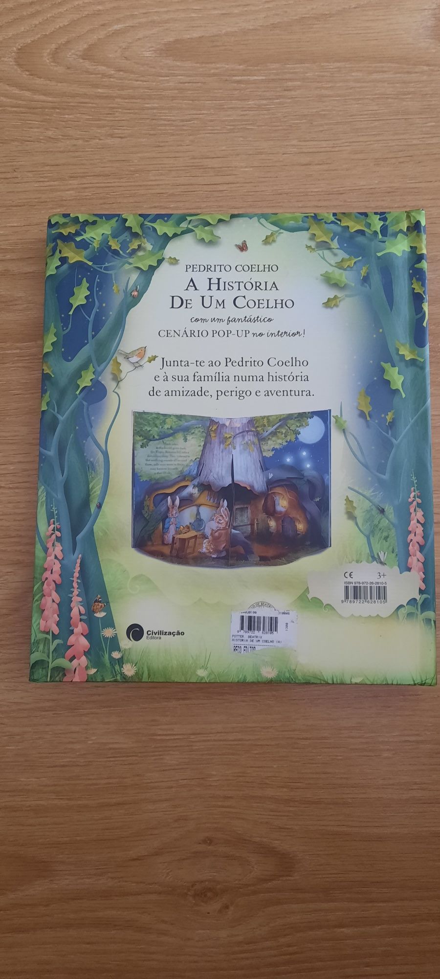 Livro Pedrito Coelho Pop-Up