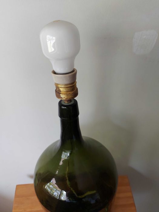 Taças Vintage em Vidro Decorativo  e Candeeiro