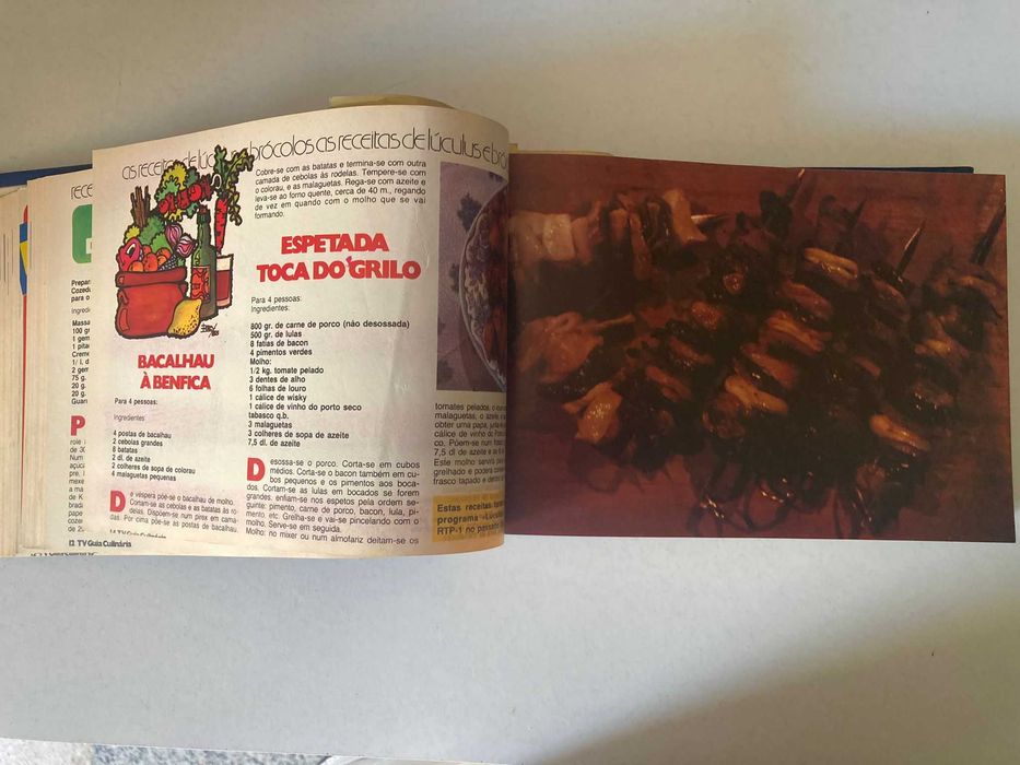 Livro - TV Guia Culinária (Fichas 1 a 50)
