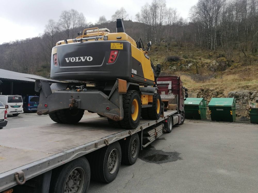 Volvo EW140D Rototilt podpory koparka kołowa 160D