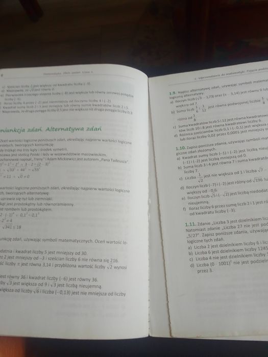 Książka, Matematyka zbiór zadań L.O. praca zbiorowa