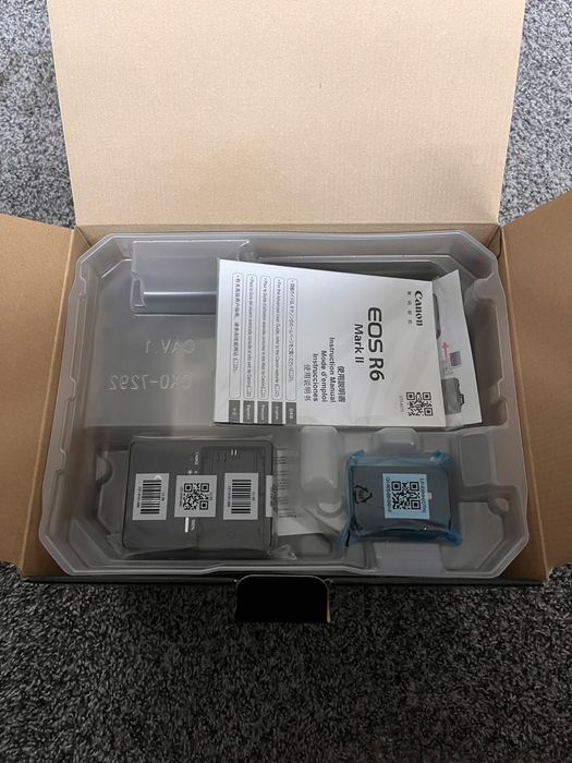 Câmera Canon EOS R6 Mark II Mirrorless, com lente RF24-105mm f/4-7.1