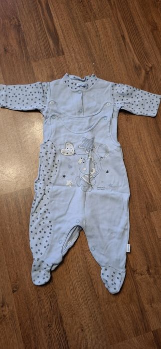 Zestaw kaftanik i śpioszki r. 56