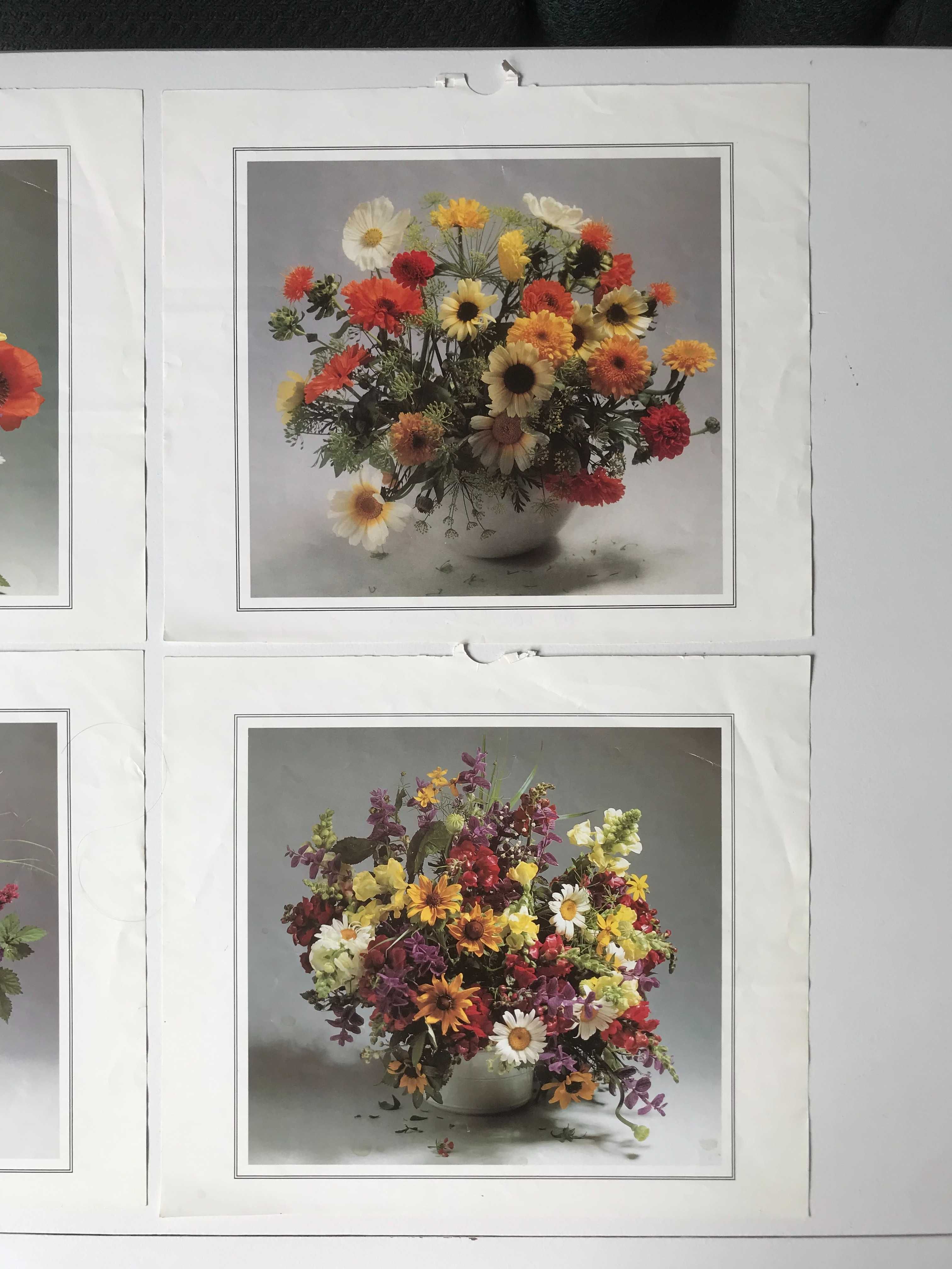 Vintage obrazy obrazki plakaty kwiaty kwiatki bukiet