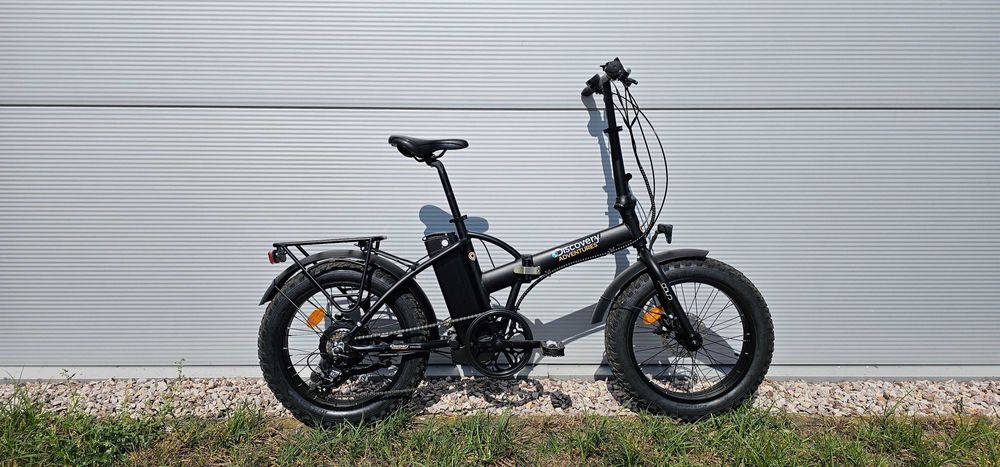 SKŁADANY Elektryczny rower miejski, koła 20" FAT,