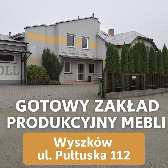 Gotowy zakład meblarski-Wyszków