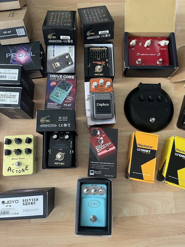 Розпродаж педалей ефектів Дісторшен овердрайв EHX Vox Digitech Joyo T