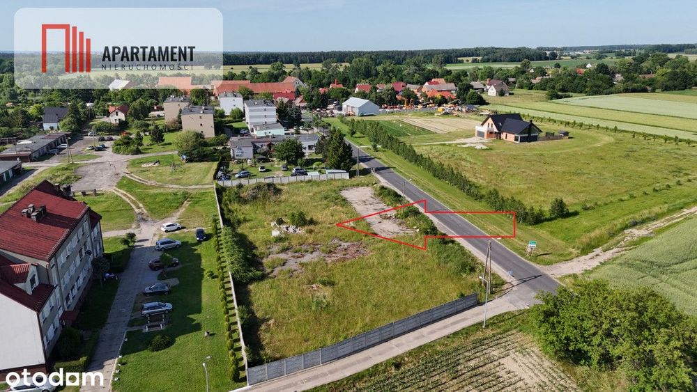 Atrakcyjna Działka Usługowa W Słącznie