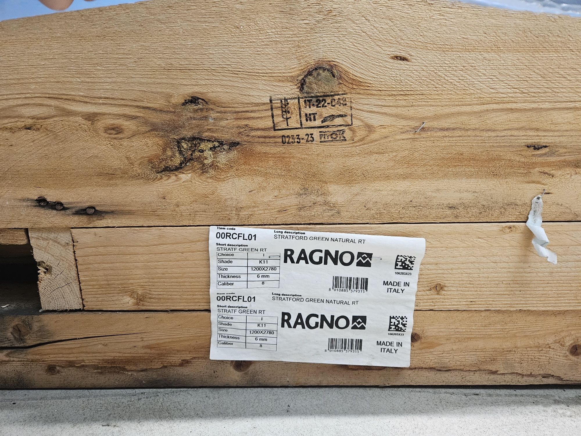 Paleta Skrzynia duża wzmacniana po płytkach wielkoformatowych  RAGNO