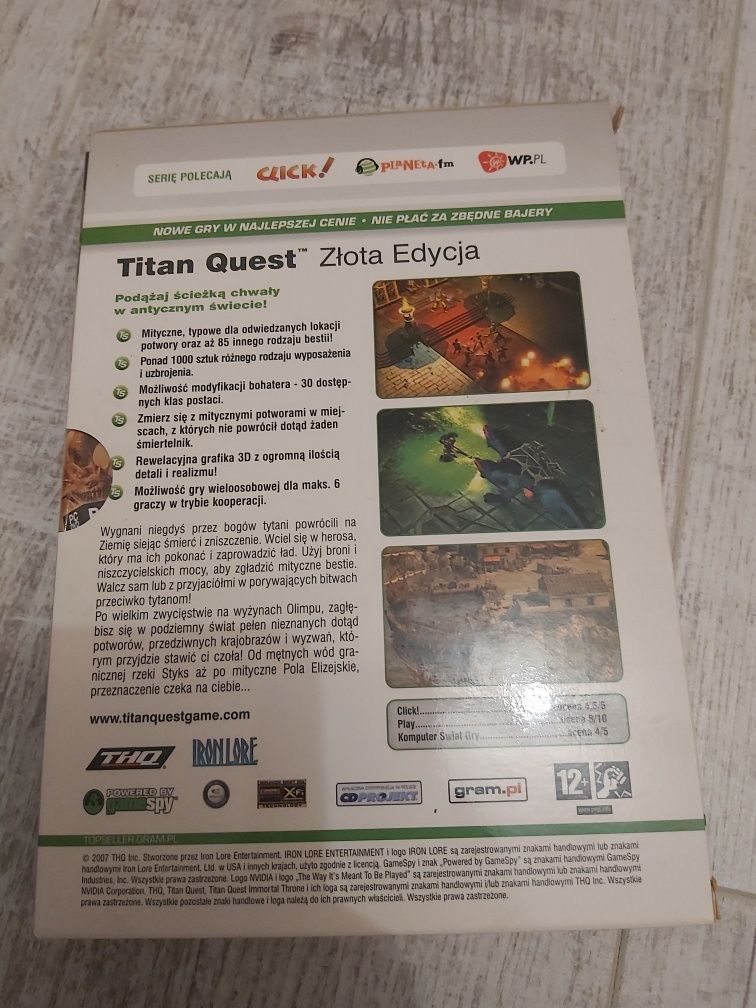 Gra PC Titan Quest Złota Edycja