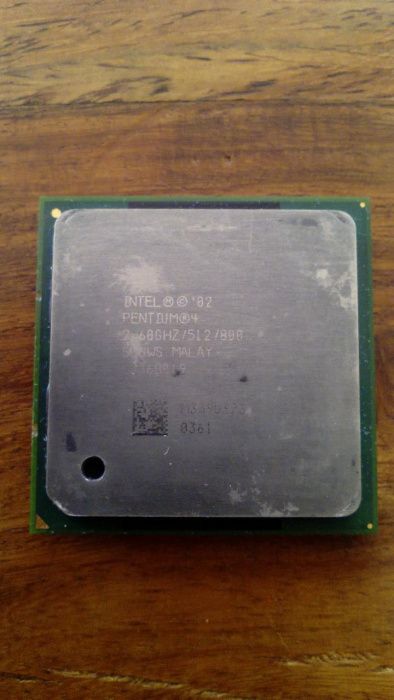 CPU processador Intel Pentium 3 e 4