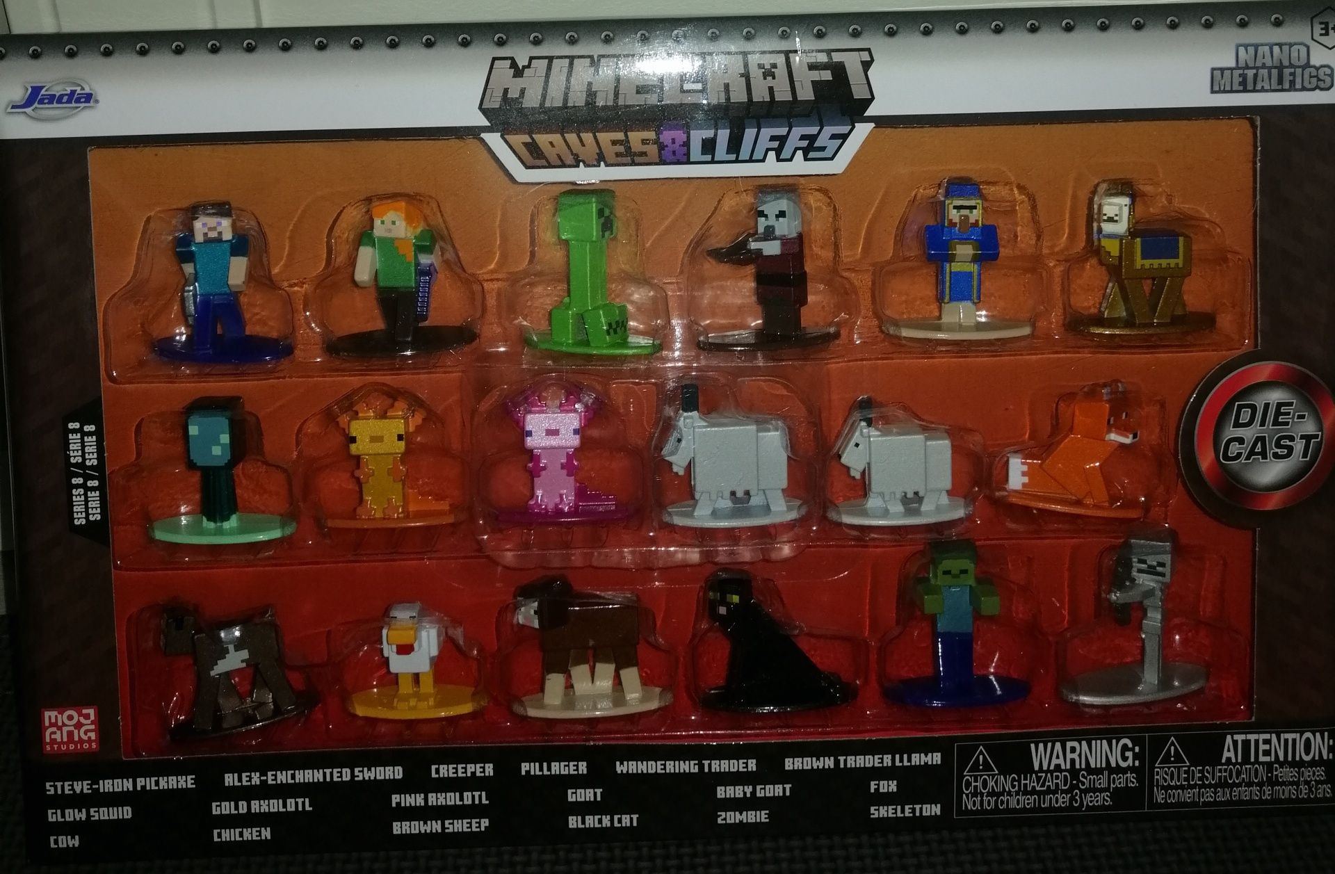 Figurki Minecraft