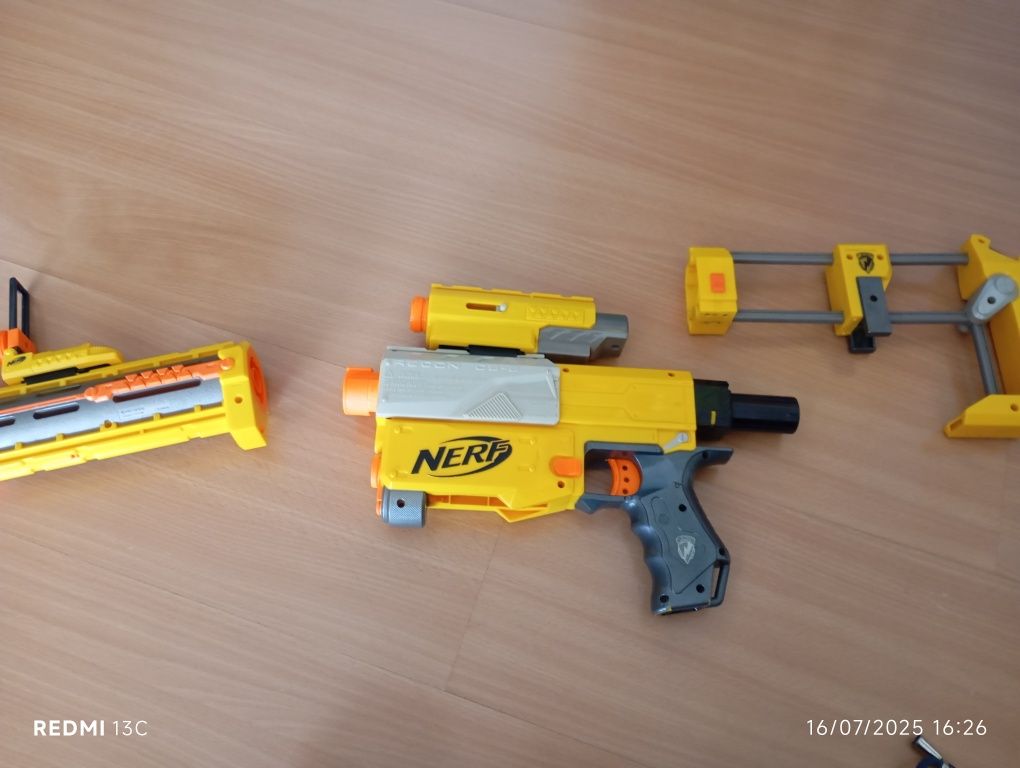 Pistola/espingarda nerf crianca