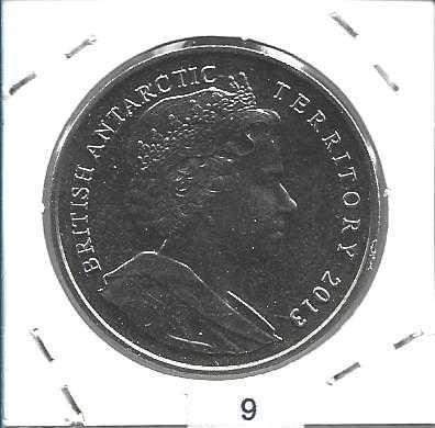 Territórios Britânicos do Antártico - - - - - Moedas