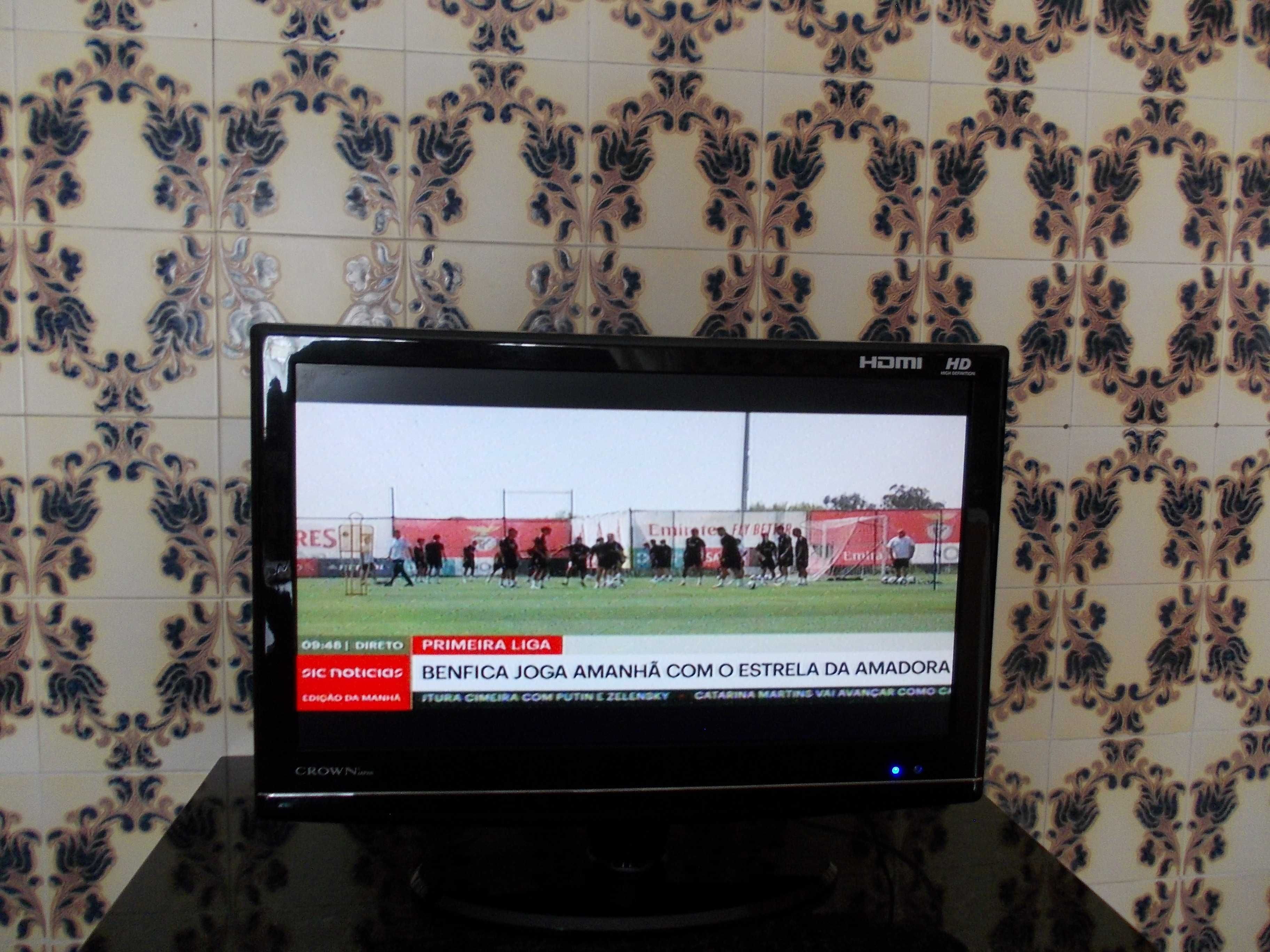 Televisor Lcd Crown  19 "
