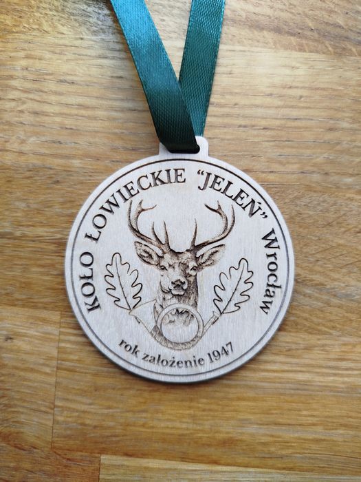 Medale dla koła łowieckiego Jeleń