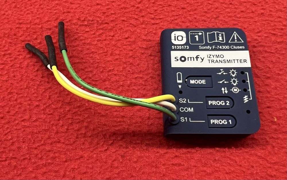 Nadajnik Somfy IZYMO transmiter io 1822.609 smart