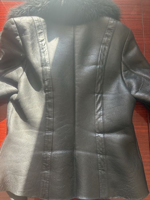 Жіноча дублянка натуральна